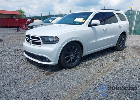 2017 Dodge Durango R/T Awd from USA, damaged, VIN 1C4SDJCT7HC908125